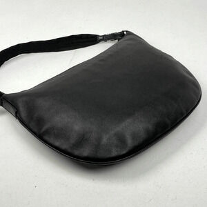 Gucci logo Bag Shoulder Hobo black leather